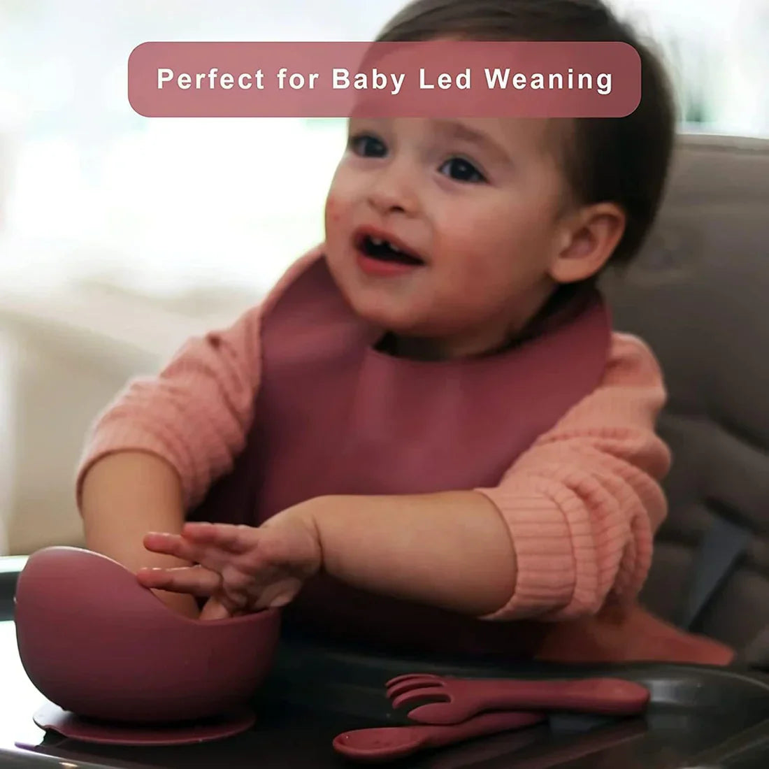 Silicone Baby Cutlery Set